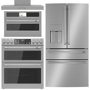 CAFE kitchen appliance collection 3D model
