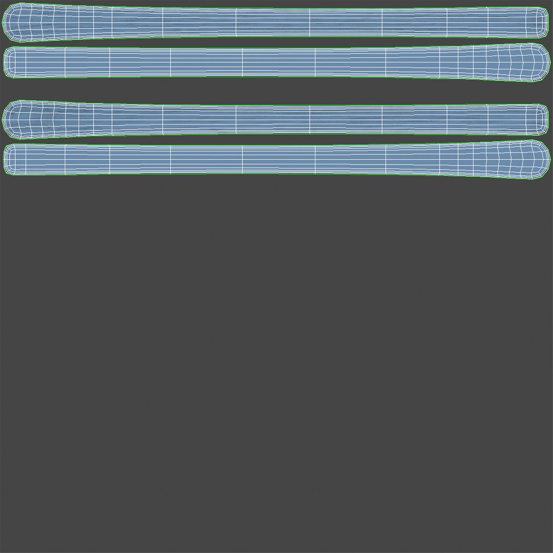 3d Model Snow Ski Modeled