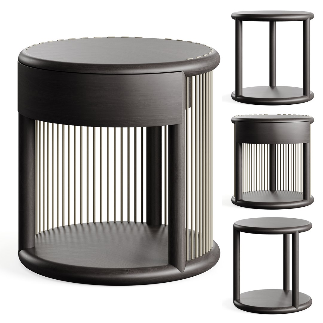 Paolo Castelli TUM Bedside Table 3D Model TurboSquid 2302488