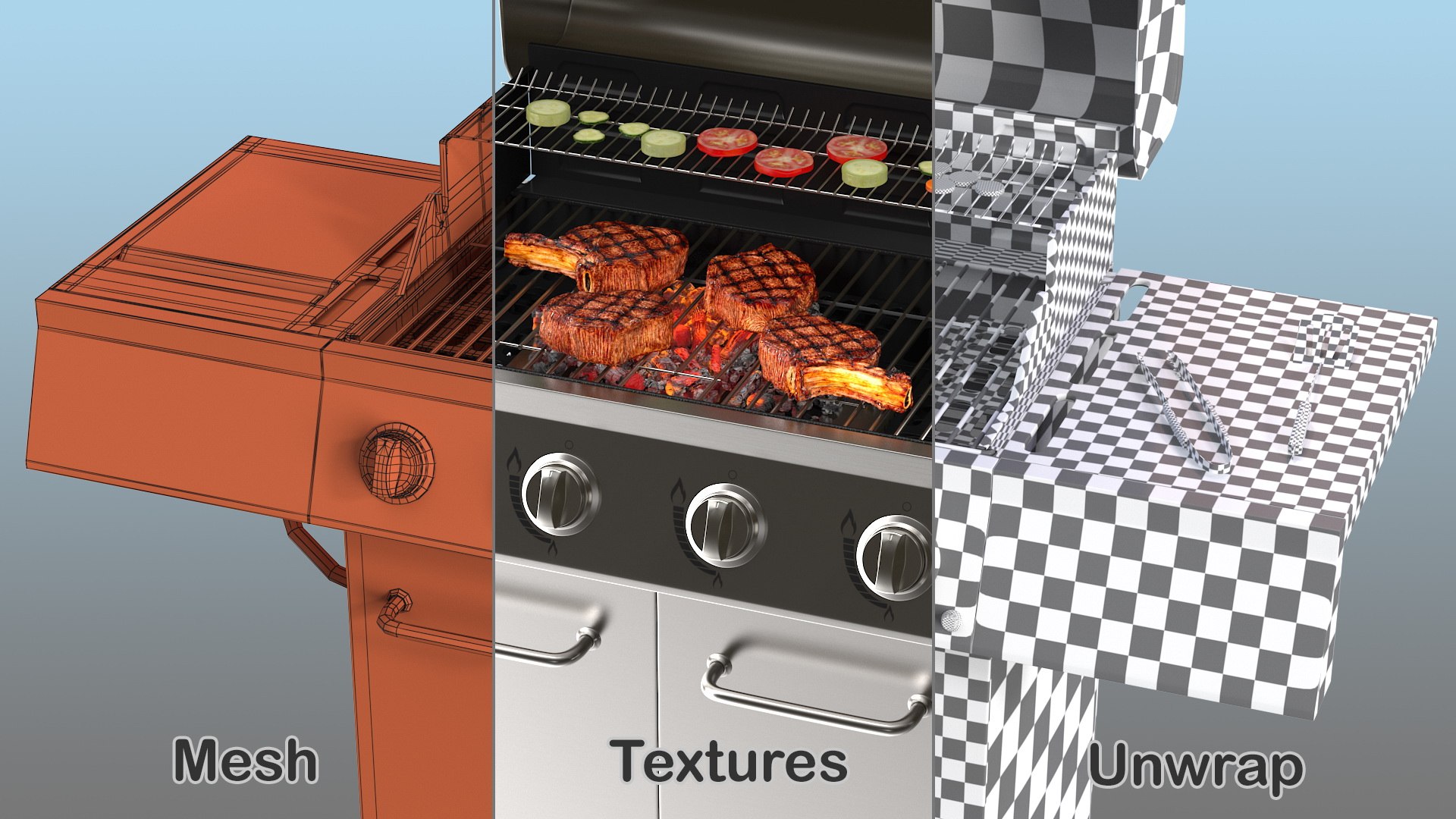gas grill meat vegetables 3D https://p.turbosquid.com/ts-thumb/Sd/wPlFMX/HXBXNsST/gasgrillwithmeatandvegetables3dmodel021/jpg/1601343113/1920x1080/fit_q87/e57b1b371c41af86efcfce7a3beb0798229d50dd/gasgrillwithmeatandvegetables3dmodel021.jpg
