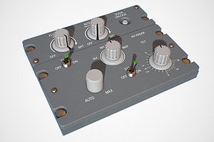 3D flood panel model