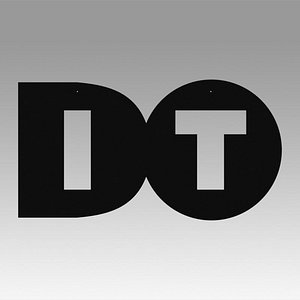DOIT logo lasercut