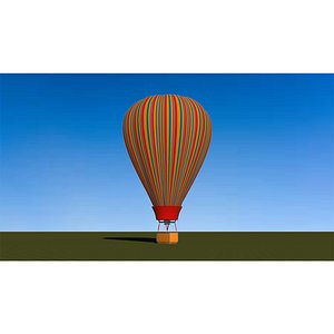 laos Hot Air Balloon model