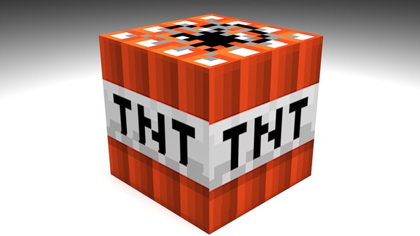 Minecraft TNT 3D-Modell - TurboSquid 1672507