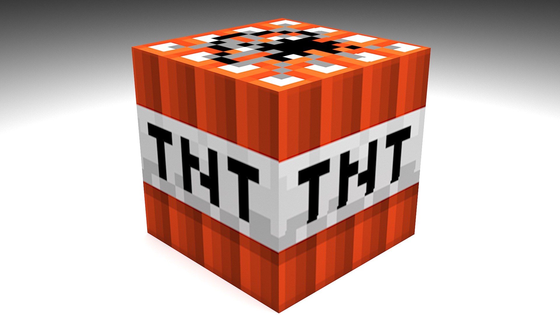 3D model minecraft tnt - TurboSquid 1672507
