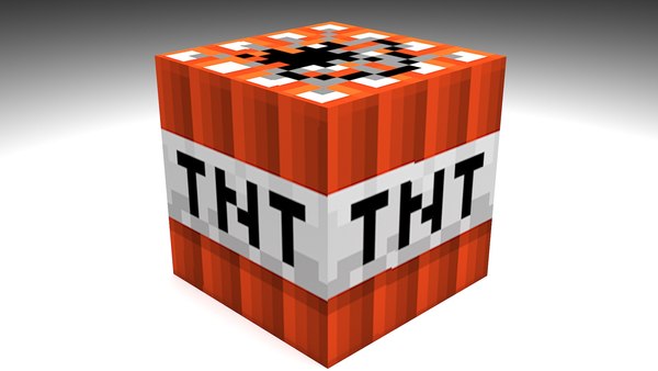 3d Model Minecraft Tnt - Turbosquid 1672507