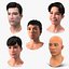 Coleção Cabeças de Homens Asiáticos 4