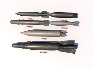 c4d ussr missiles pack