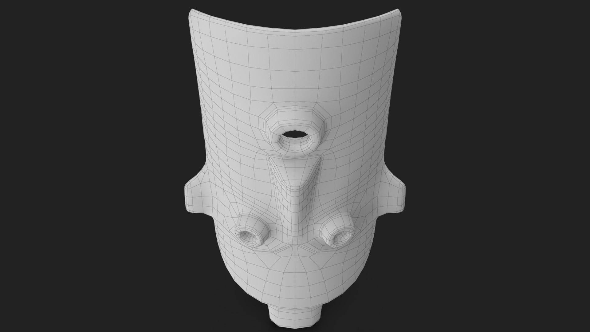 African Congo Mask Wood 3D https://p.turbosquid.com/ts-thumb/Se/IYXlCx/3b/wireframe_14/jpg/1742383496/1920x1080/fit_q87/d8e95608adb88b58ac80638898cb9ce032ab8ce6/wireframe_14.jpg