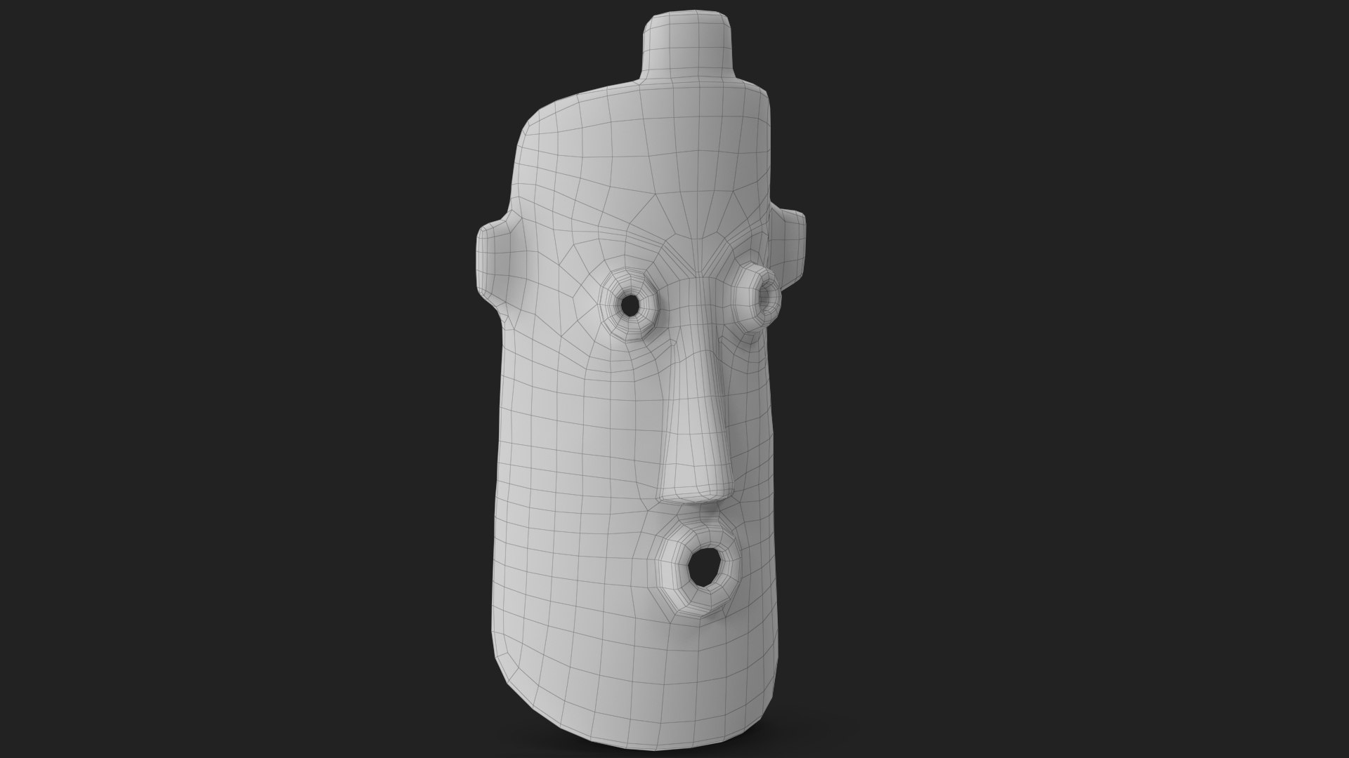 African Congo Mask Wood 3D https://p.turbosquid.com/ts-thumb/Se/IYXlCx/sY/wireframe_03/jpg/1742383431/1920x1080/fit_q87/a10552e019d83a89f9d0bf71c1a27f3b212851f2/wireframe_03.jpg