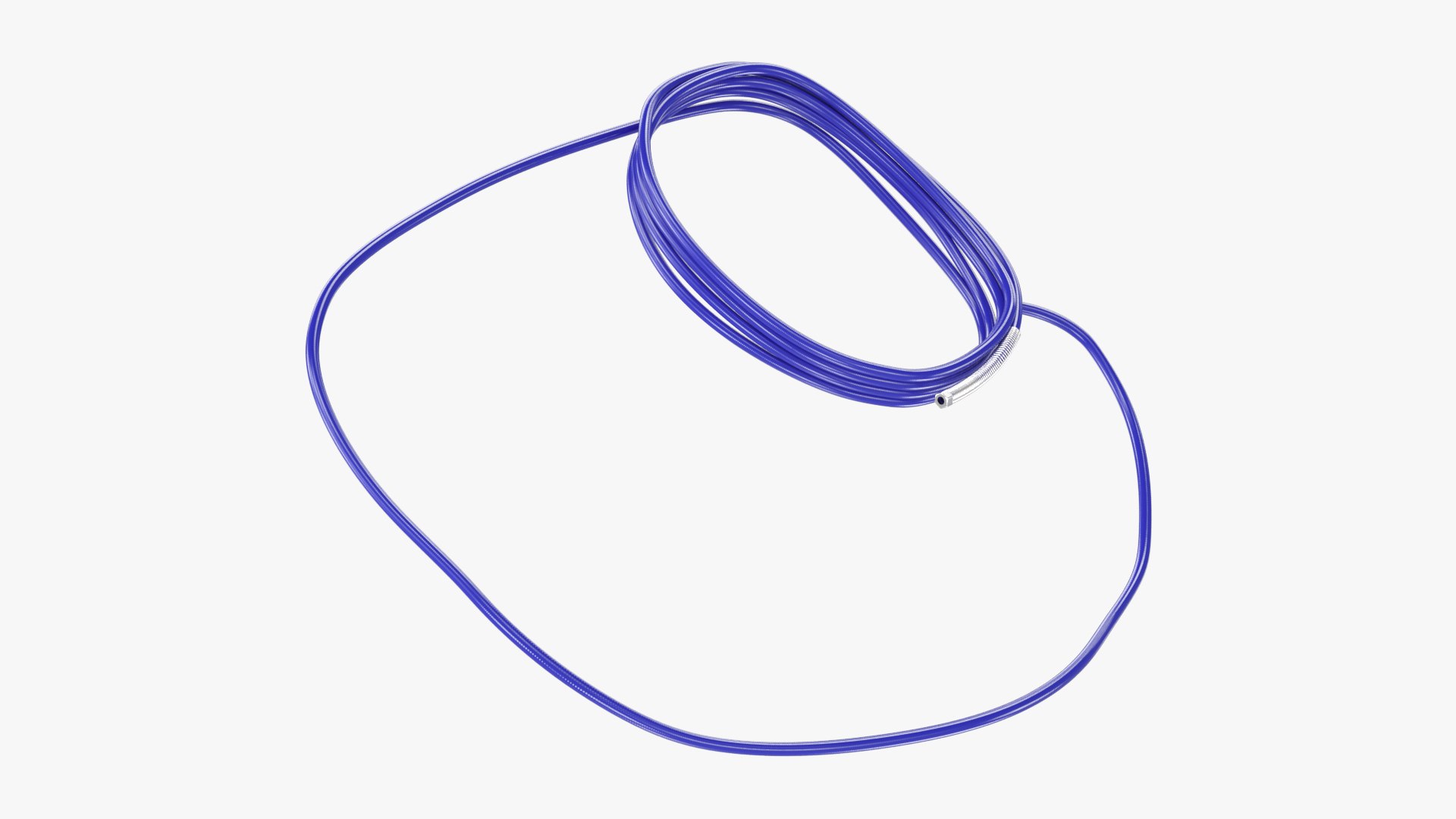 Airless Paint Sprayer Hose 3D model preview