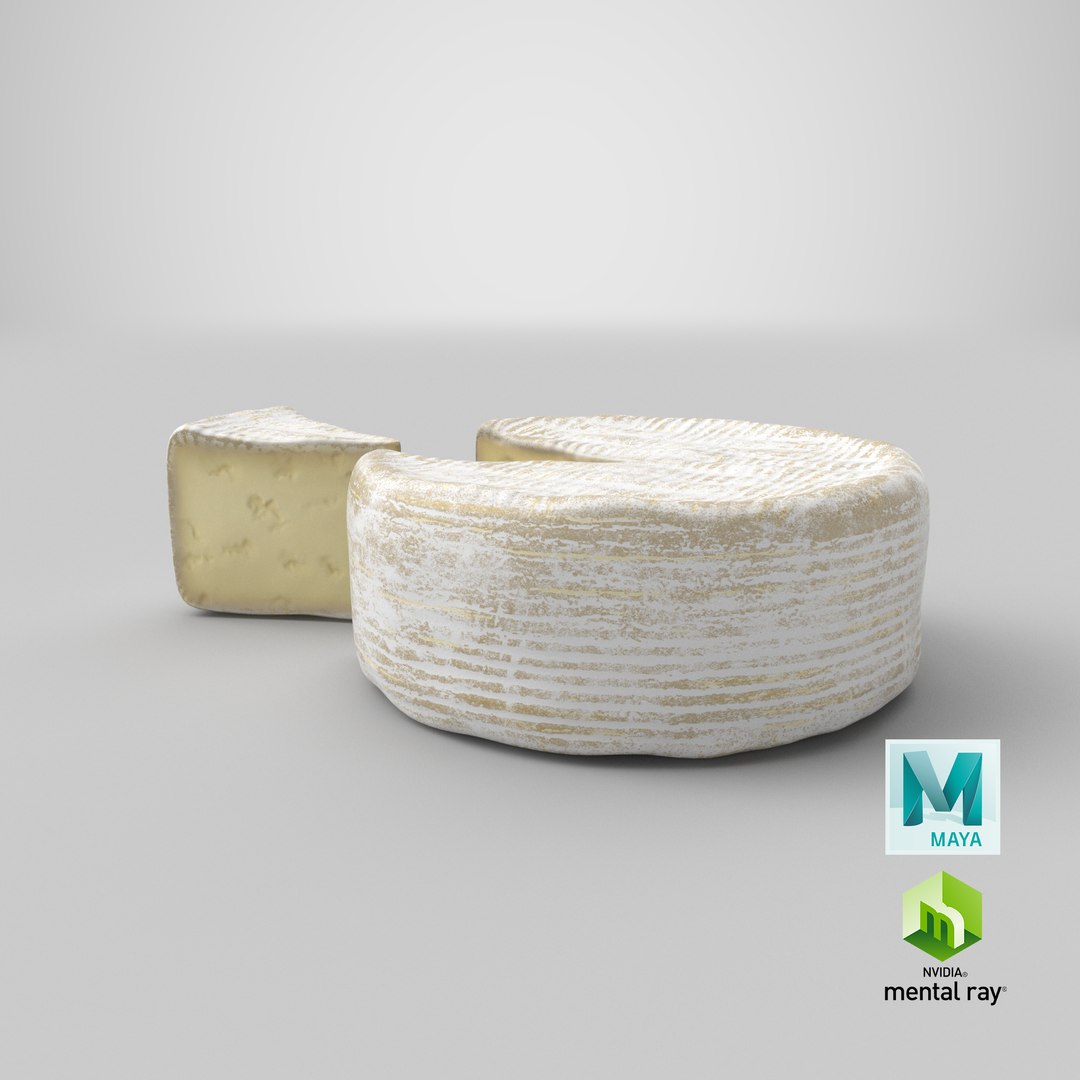 Brie Cheese 3D https://p.turbosquid.com/ts-thumb/Se/JxnGjU/vb/stemcell_maya_mental_ray_render/png/1672394111/1920x1080/fit_q87/0f53677c9dd8a5c12253baa6fab036a94a277768/stemcell_maya_mental_ray_render.jpg