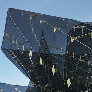 Futuristic Art Building