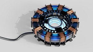 3D model Iron Man Arc Reactor