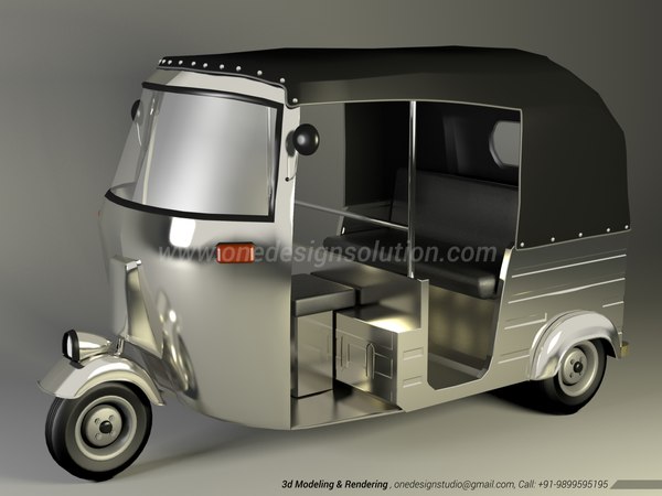 modelo 3d Autorickshaw - TurboSquid 972805