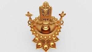 tirupati balaji venkatesha oil lamp