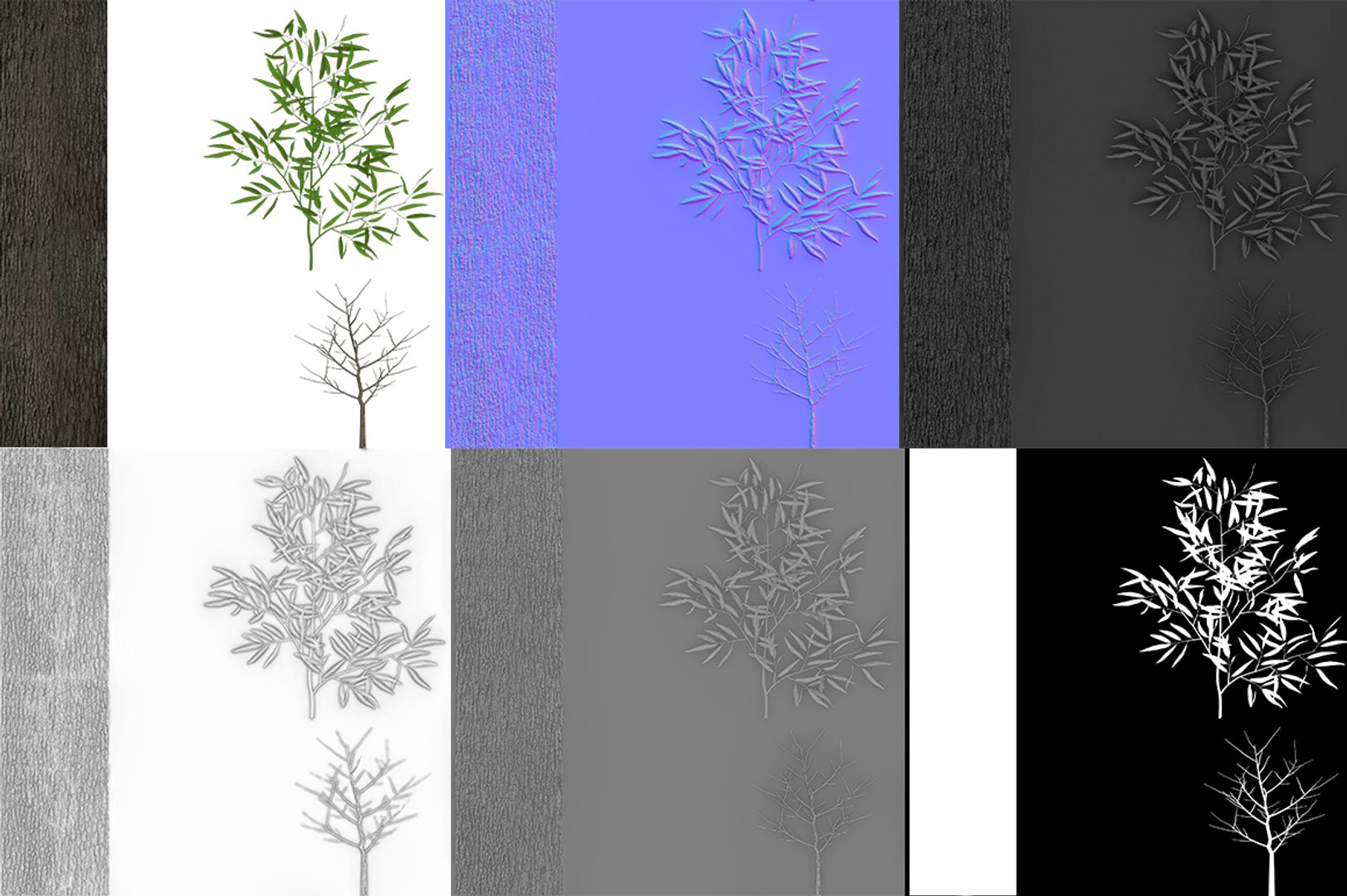 3D Landscape Trees - TurboSquid 1247899