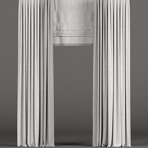curtains light roman model