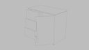 Low poly Dresser