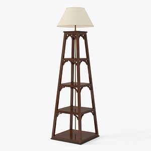 3d model floor lamp amclassic -