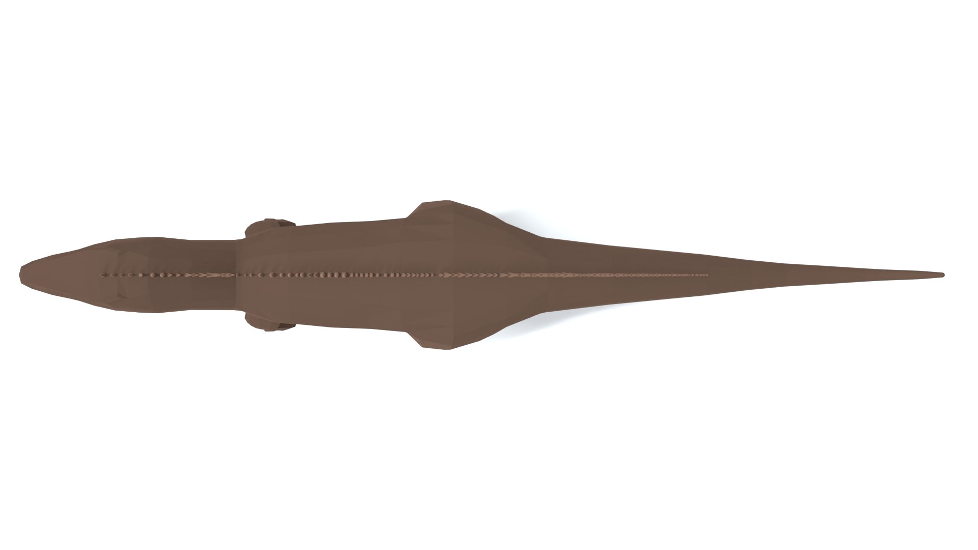 3D Model Low Poly Cartoon Carcharodontosaurus - TurboSquid 1850025