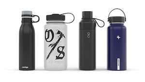 3D Water Bottle Collection model