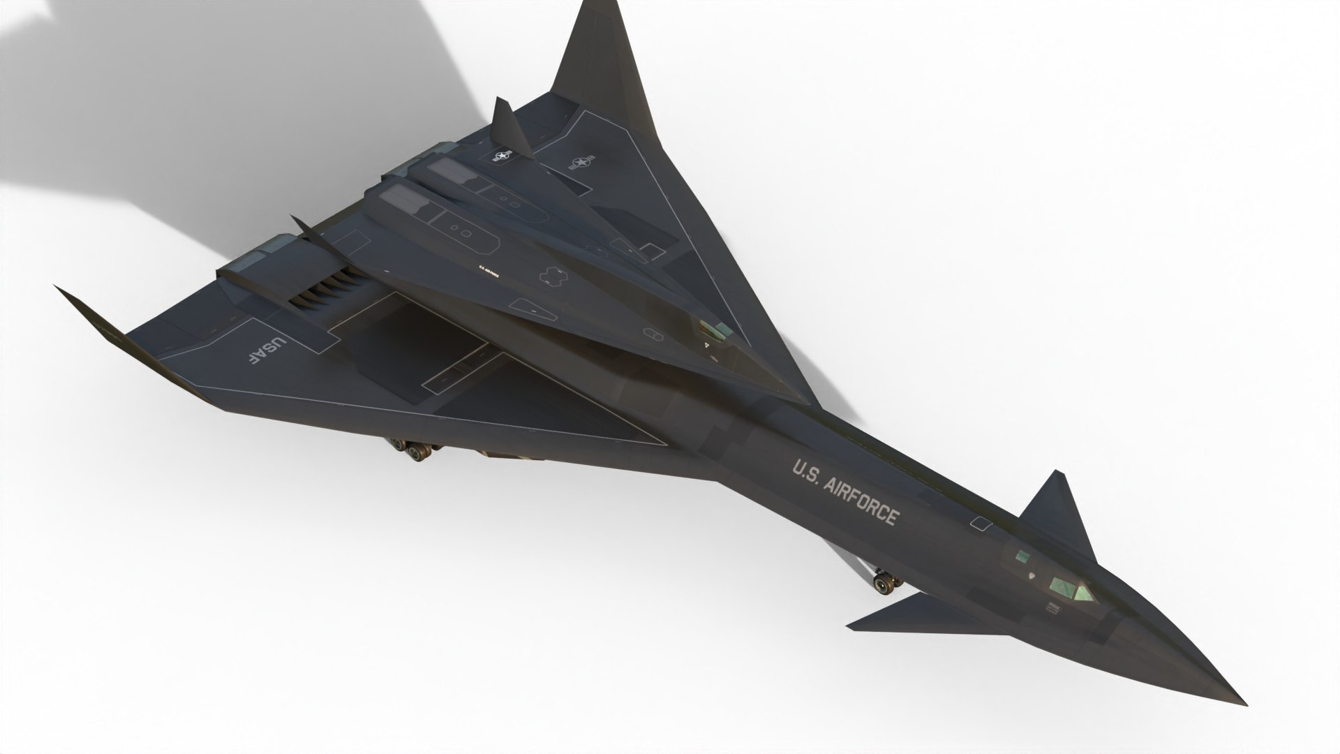 SR-75 Penetrator 3D - TurboSquid 2183639