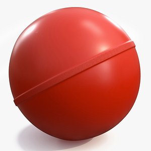 Flexi Bouncy Ball Red