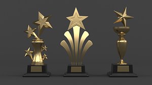 Trophy Cups 3D
