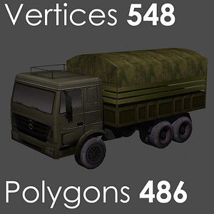 3D Military Truck