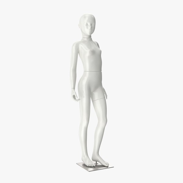 girl mannequin 3D model