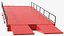 Portable Trailer Loading Ramp 3D model