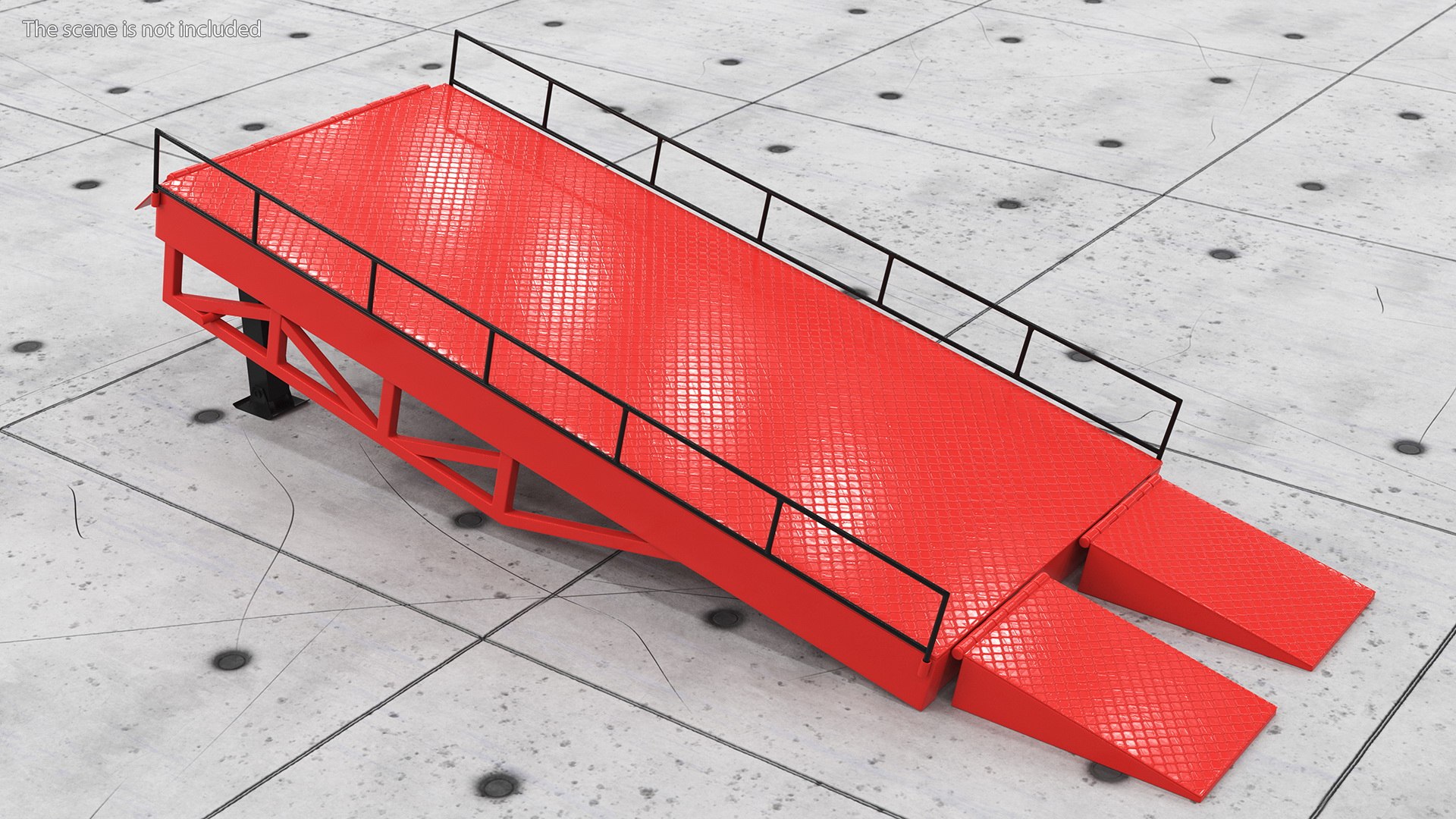 Portable Trailer Loading Ramp 3D model - TurboSquid 1724410