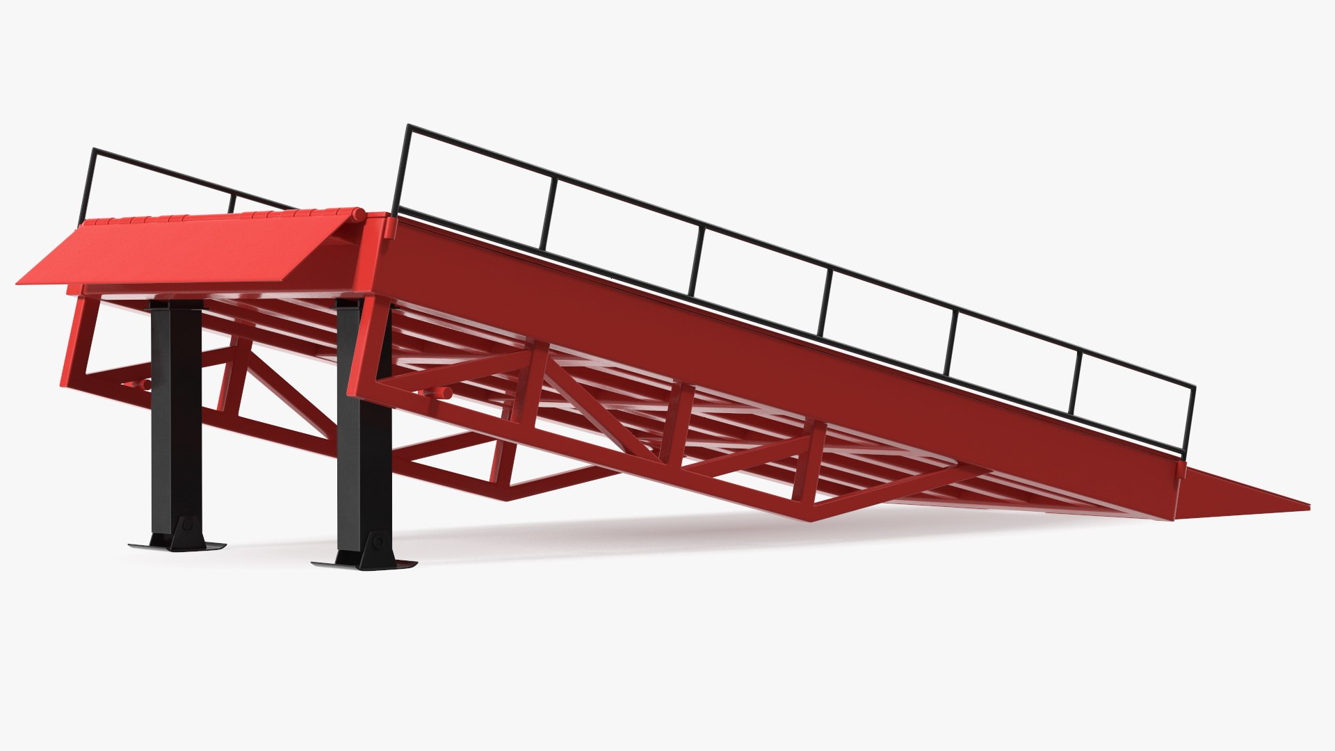 Portable Trailer Loading Ramp 3D model - TurboSquid 1724410