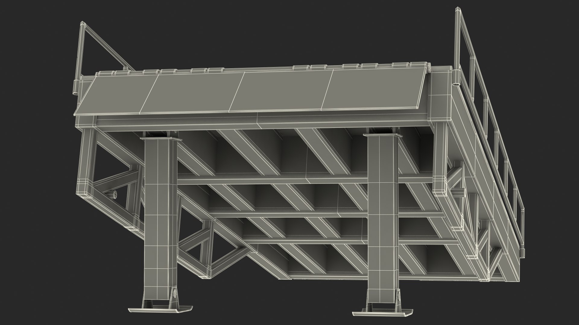 Portable Trailer Loading Ramp 3D Model - TurboSquid 1724410