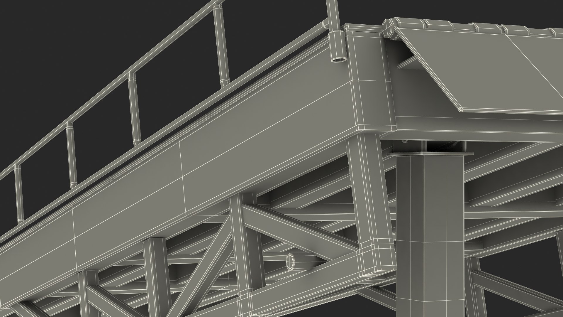 Portable Trailer Loading Ramp 3D Model - TurboSquid 1724410