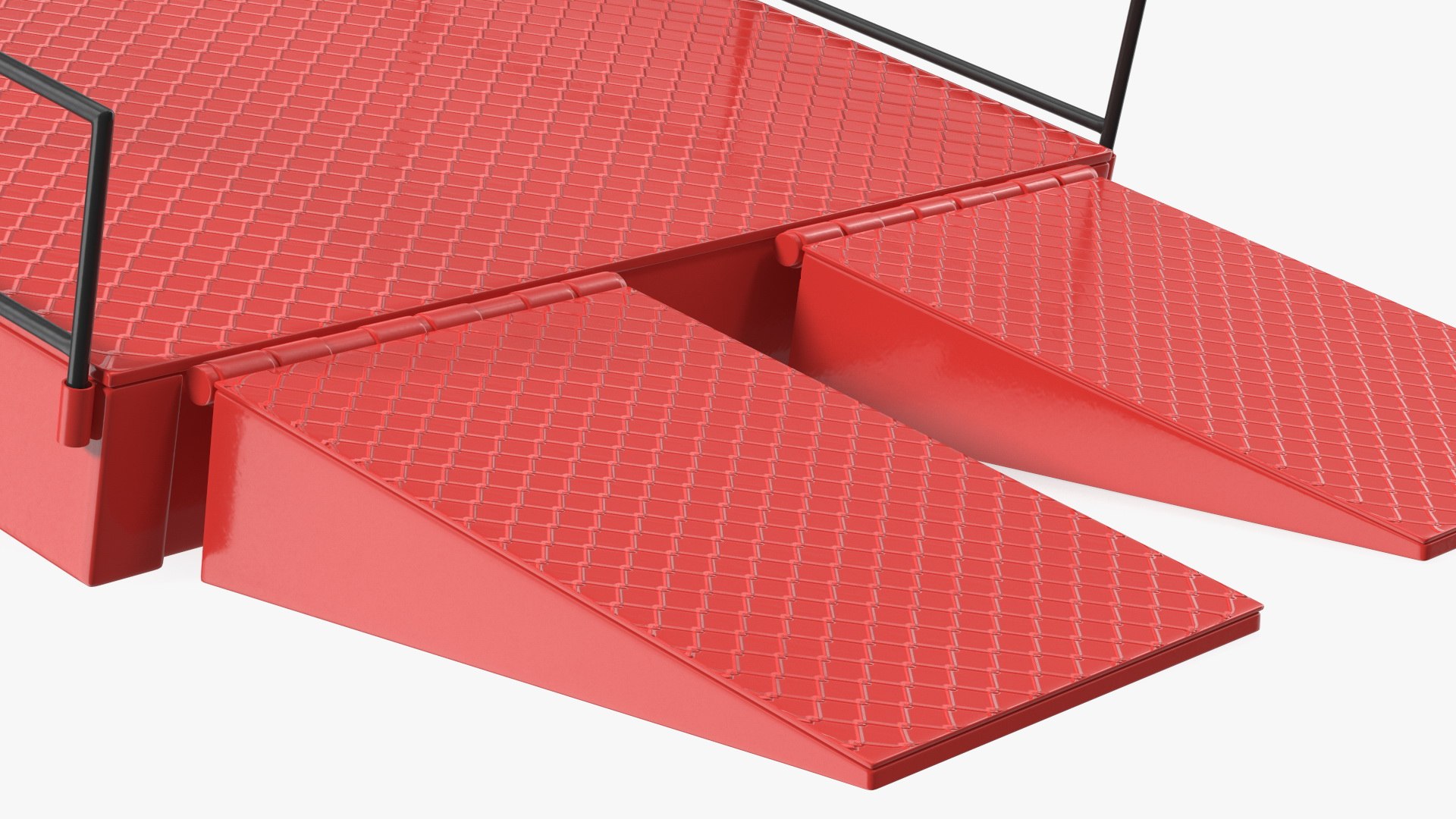 Portable Trailer Loading Ramp 3D model - TurboSquid 1724410