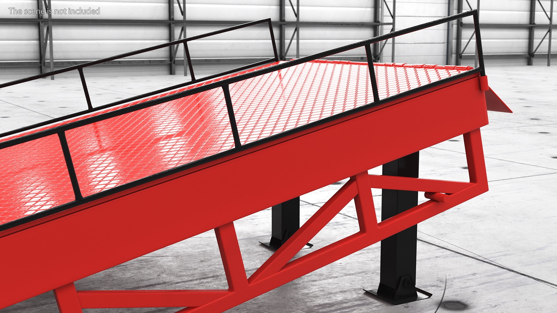 Portable Trailer Loading Ramp 3D model - TurboSquid 1724410