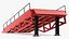 Portable Trailer Loading Ramp 3D model