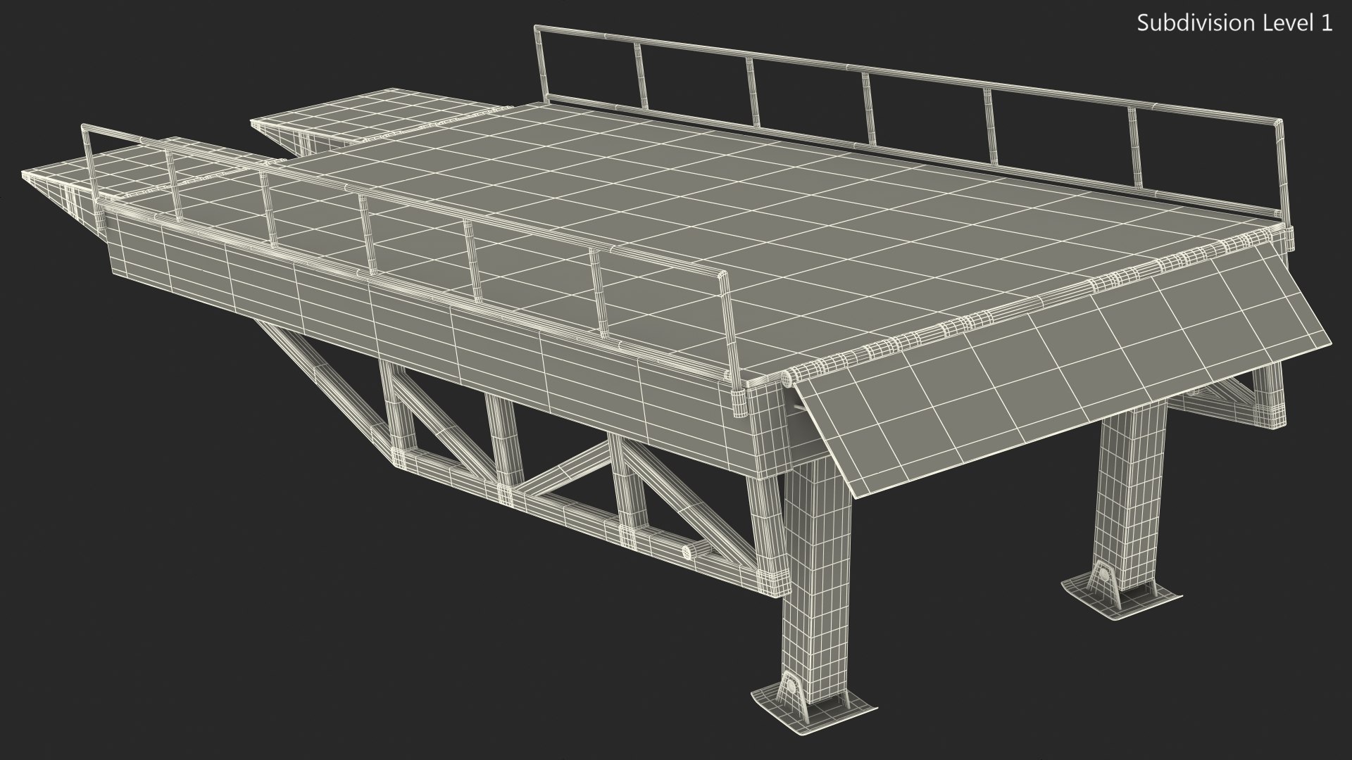 Portable Trailer Loading Ramp 3D model - TurboSquid 1724410