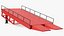 Portable Trailer Loading Ramp 3D model