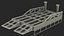 Portable Trailer Loading Ramp 3D model