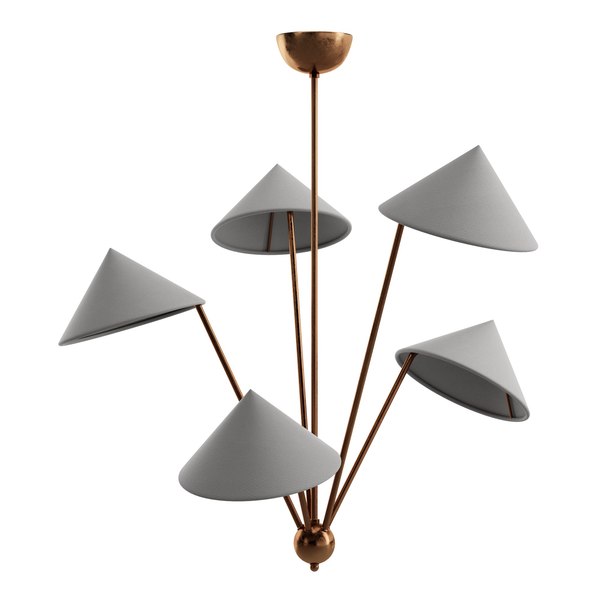 modelo 3d Amber Lewis for Anthropologie Mantis Chandelier - TurboSquid