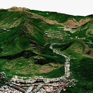 3D Machu Picchu Cusco Region Peru