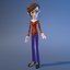 Cartoon Office Character Woman