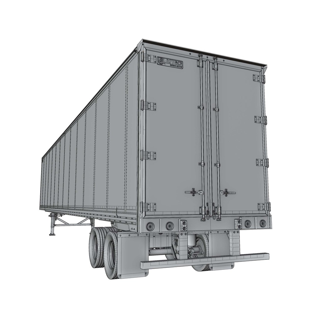 3D Atro 53FT Dry Van Model - TurboSquid 2238066