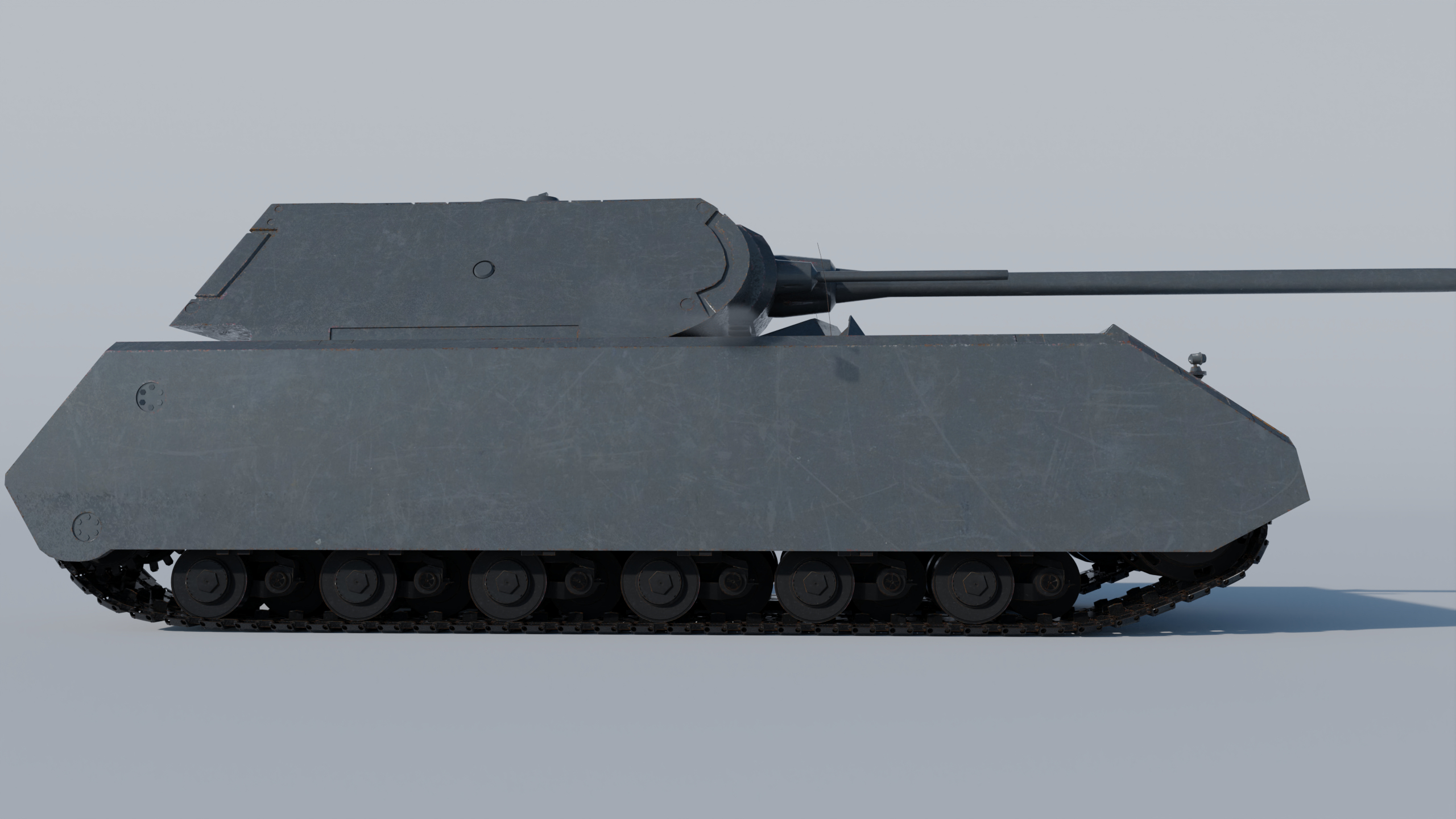 Panzerkampfwagen VIII Maus - German WWII Tank 3D model - TurboSquid 1891435