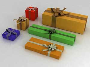 presents 3d model