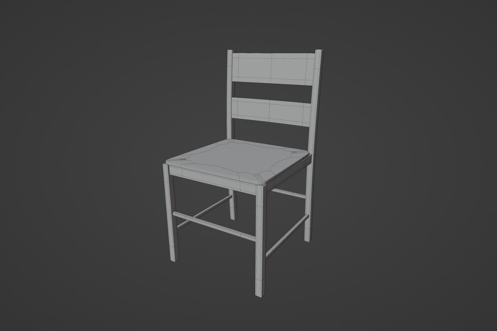 3D Wood Chair - TurboSquid 1832257