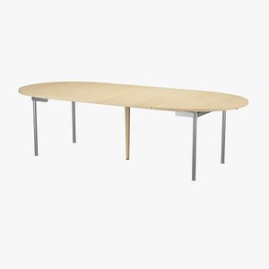 table hans j wegner 3d model